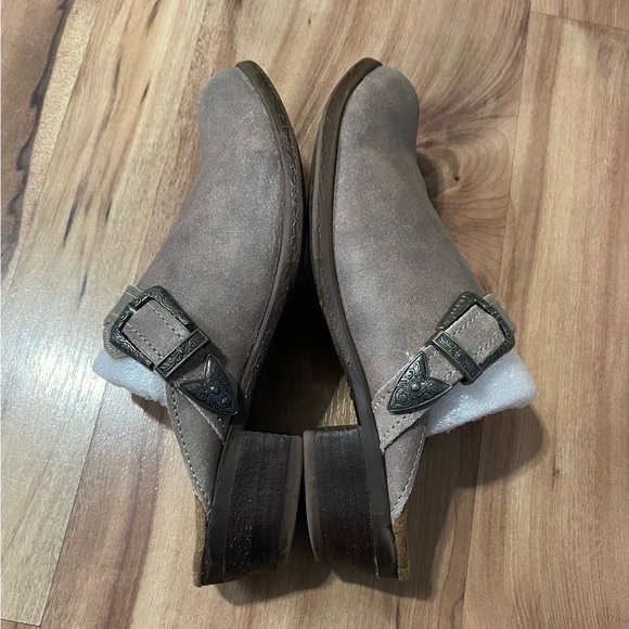Minnetonka Suede Billie Mules Sz 7 - Picture 7 of 9